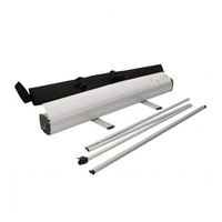 RUS-KM003 Venta caliente Stand Display Económico Roll Up Banner para evento Roll Up Banner Stand