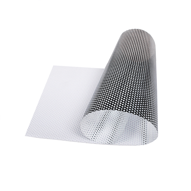 OWV-KM001 Adhesivo perforado de 120 g/m² Visión unidireccional