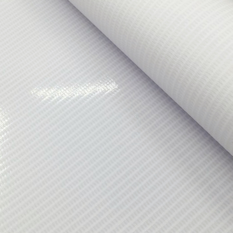 FB-KM001 Rollo de pancarta flexible de PVC brillante con iluminación frontal de 3,2 * 50 m